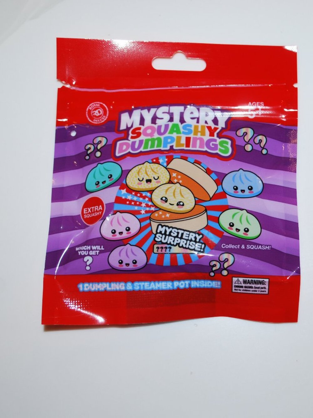 Squashy Dumpling Mystery 3 Packages